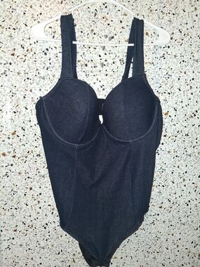 Women's Oppa Bodysuit Size 2XL Blue